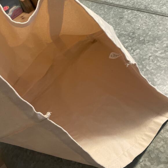 Vuori The Rise The Shine Canvas Extra Large Tote Bag Limited Edition Reusable - Picture 4 of 10